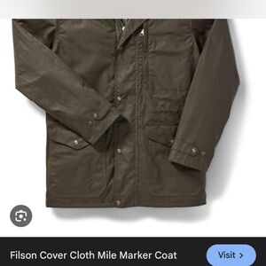 Filson Men's Olive Field Jacket